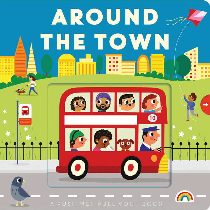Push Me Pull You Board Book - Around the Town