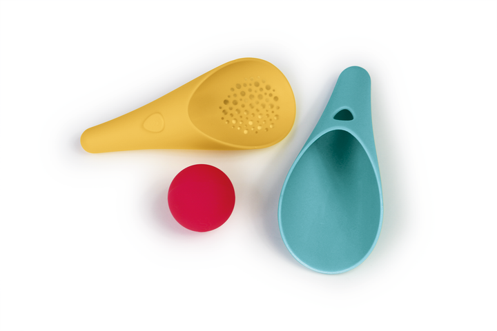 Quut Cuppi Beach Shovel & Sifter Toy - Banana Blue