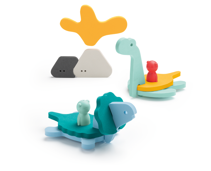 Quut Soft Foam Bath Activity Puzzle - Dino World