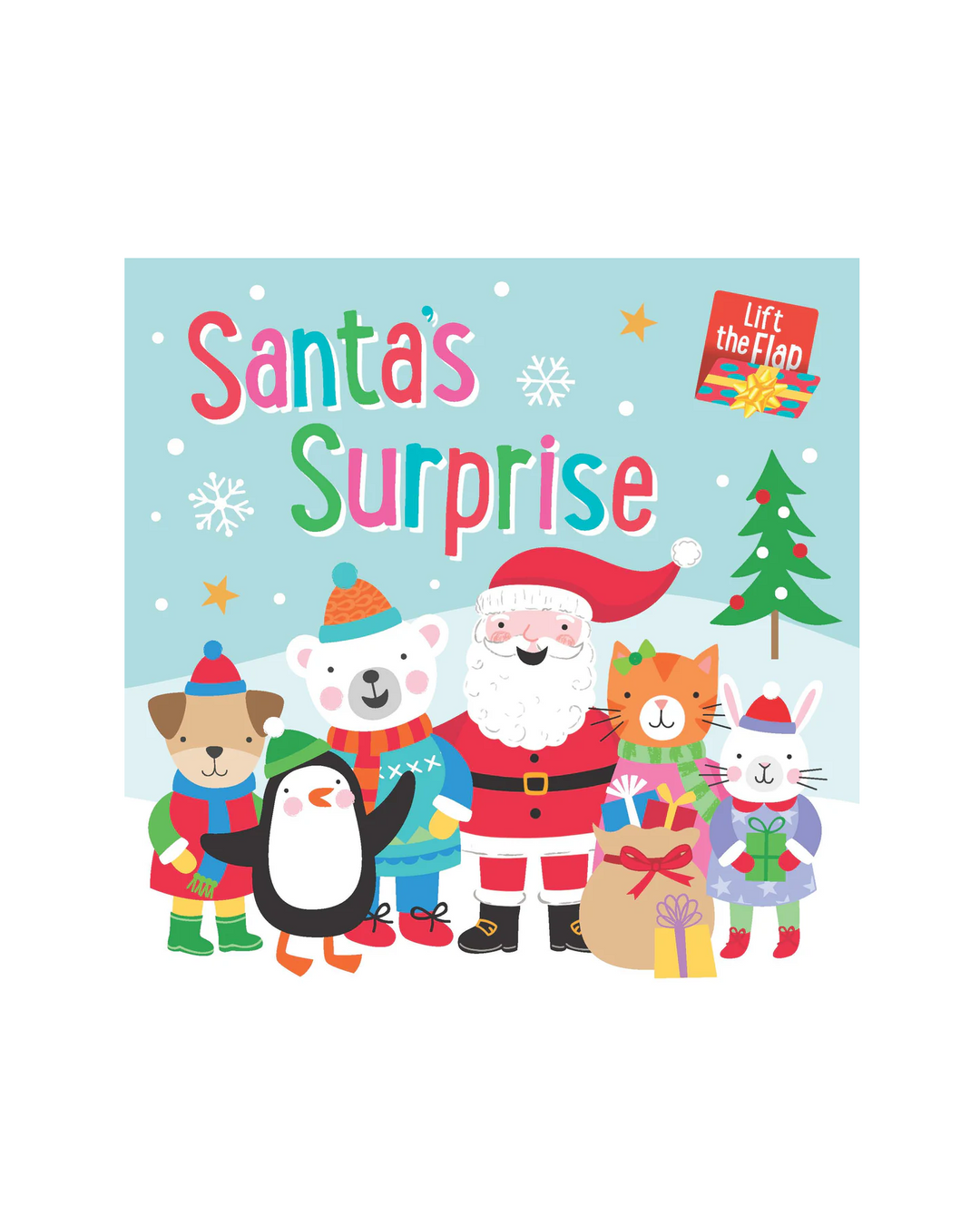 Santa's Surprise Lift the Flap Board Book