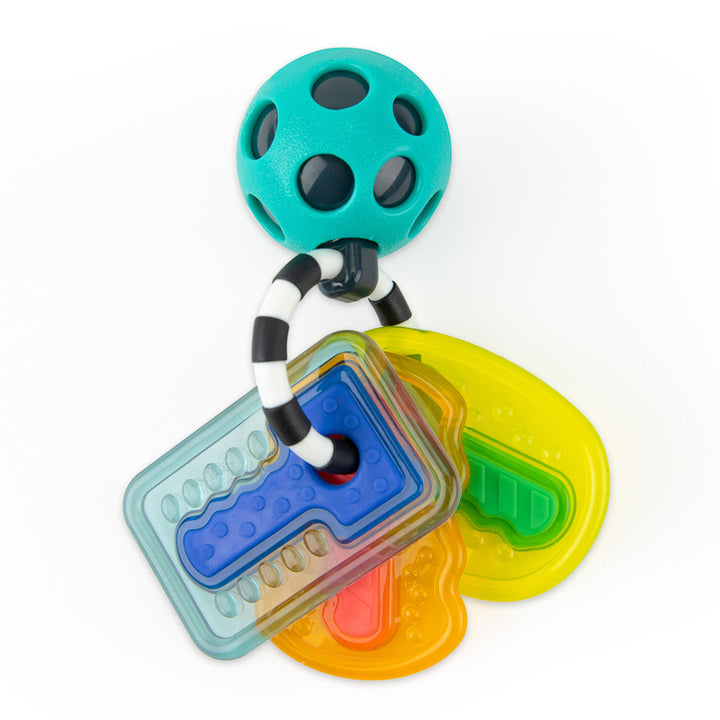 Drive n' Drool Rattle & Textured Teether Keys