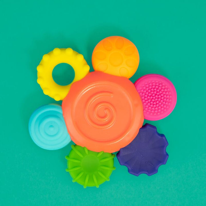 Silicone Flower Rattle & Teether