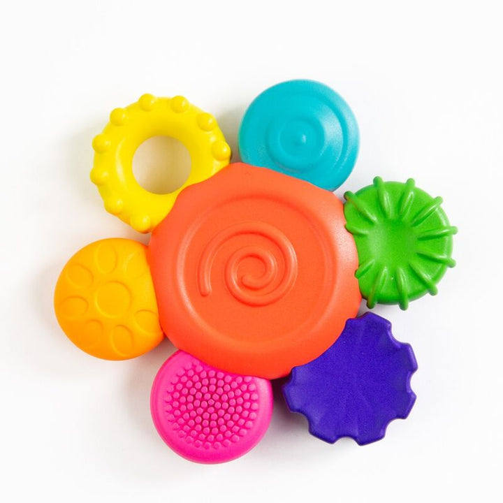 Silicone Flower Rattle & Teether