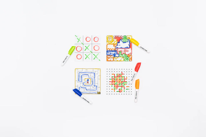 "The Tinies" 8-in-1 Reusable Mini Scribble Mat Set