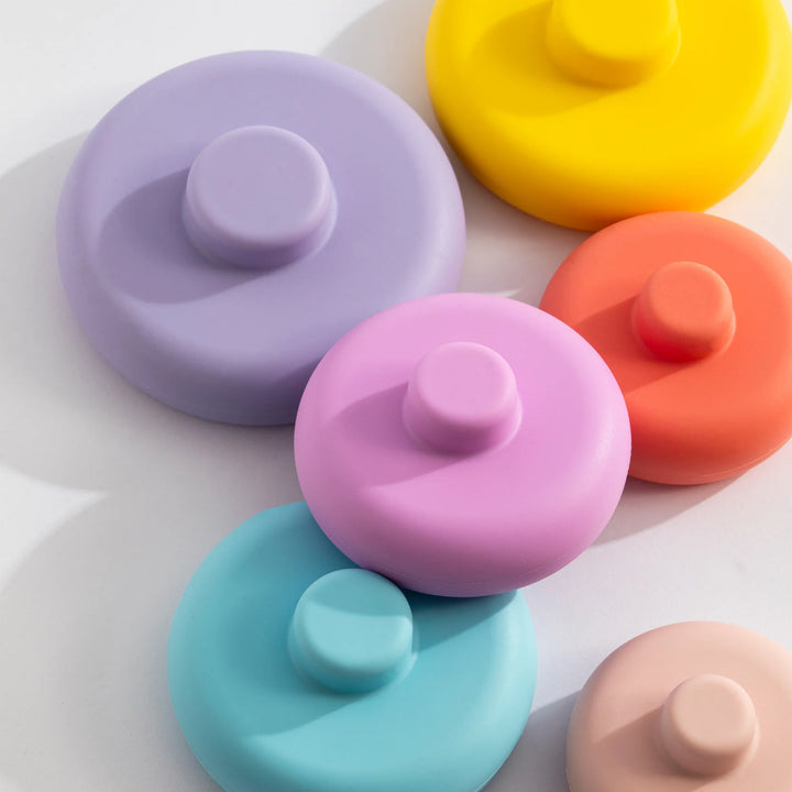 Silicone Ring Stacking Tower - Sorbet