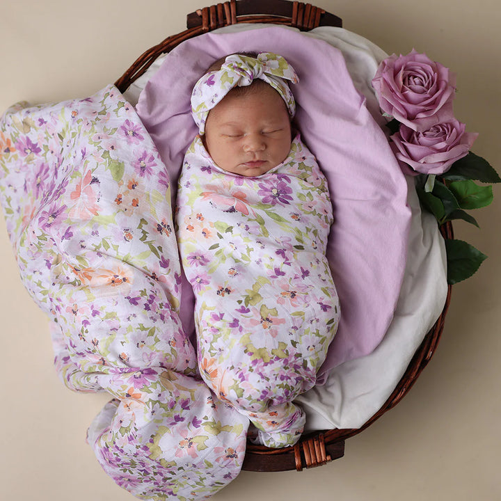 Snuggle Hunny Organic Cotton Muslin Wrap - Isla