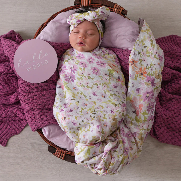 Snuggle Hunny Organic Cotton Muslin Wrap - Isla