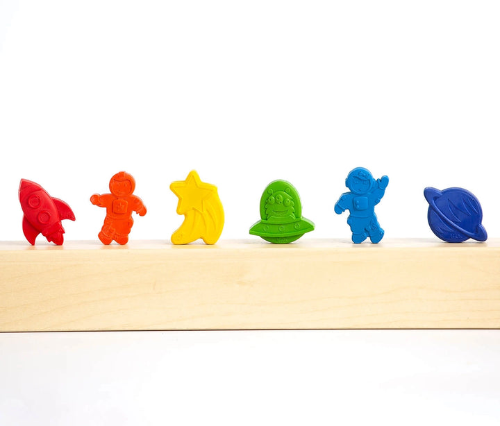 Space Universe Handmade Beeswax Crayons
