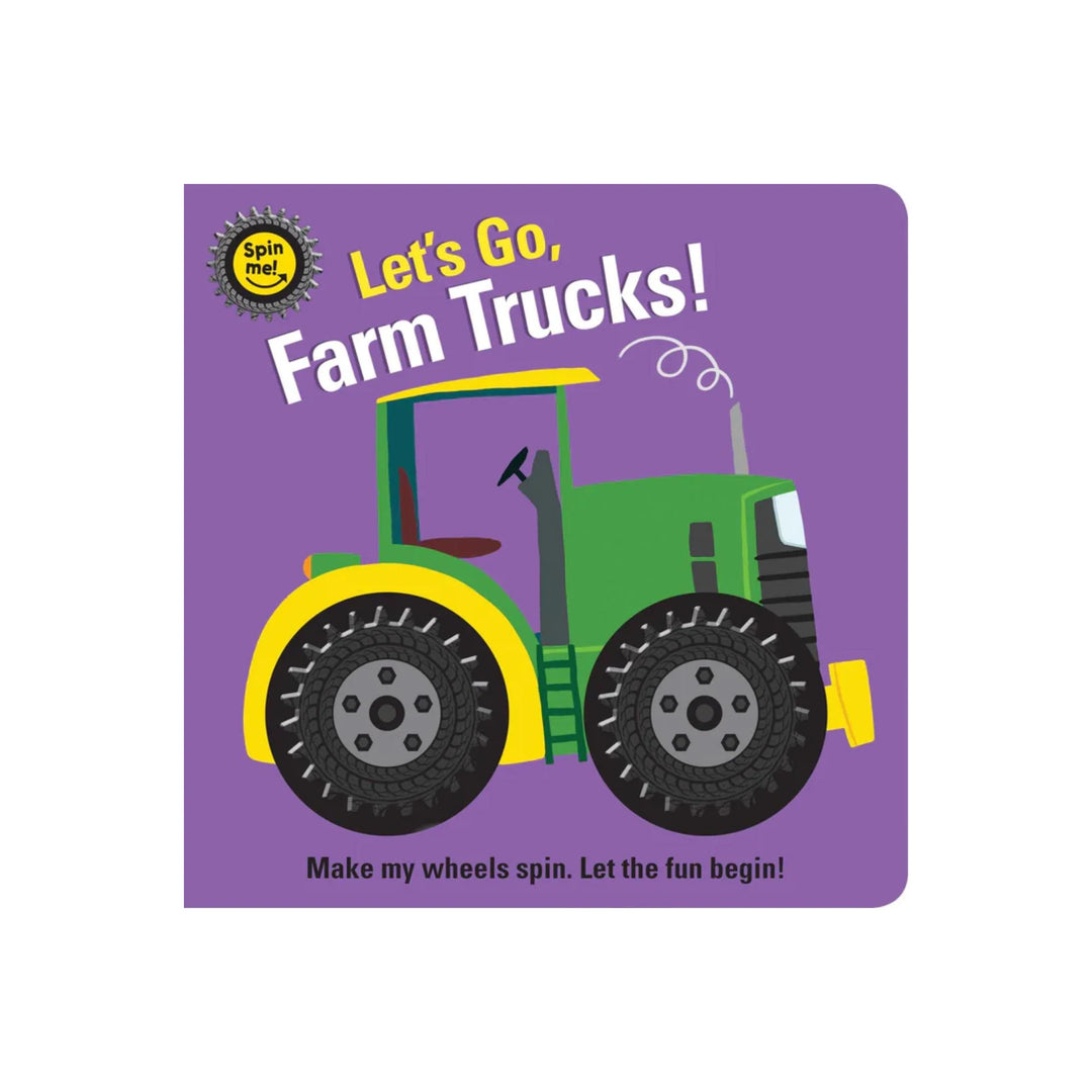 Spin Me! - Let's Go, Farm Trucks Board Book
