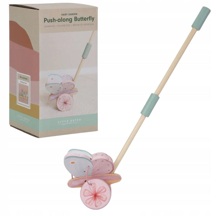 Fairy Garden Wooden Push-Along Butterfly DAMAGED PACKAGING