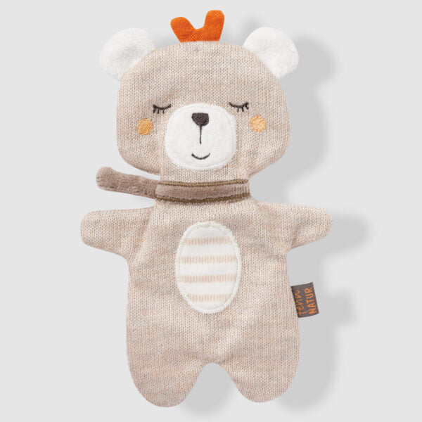 FehnNATUR Crinkle Teddy Sensory Toy