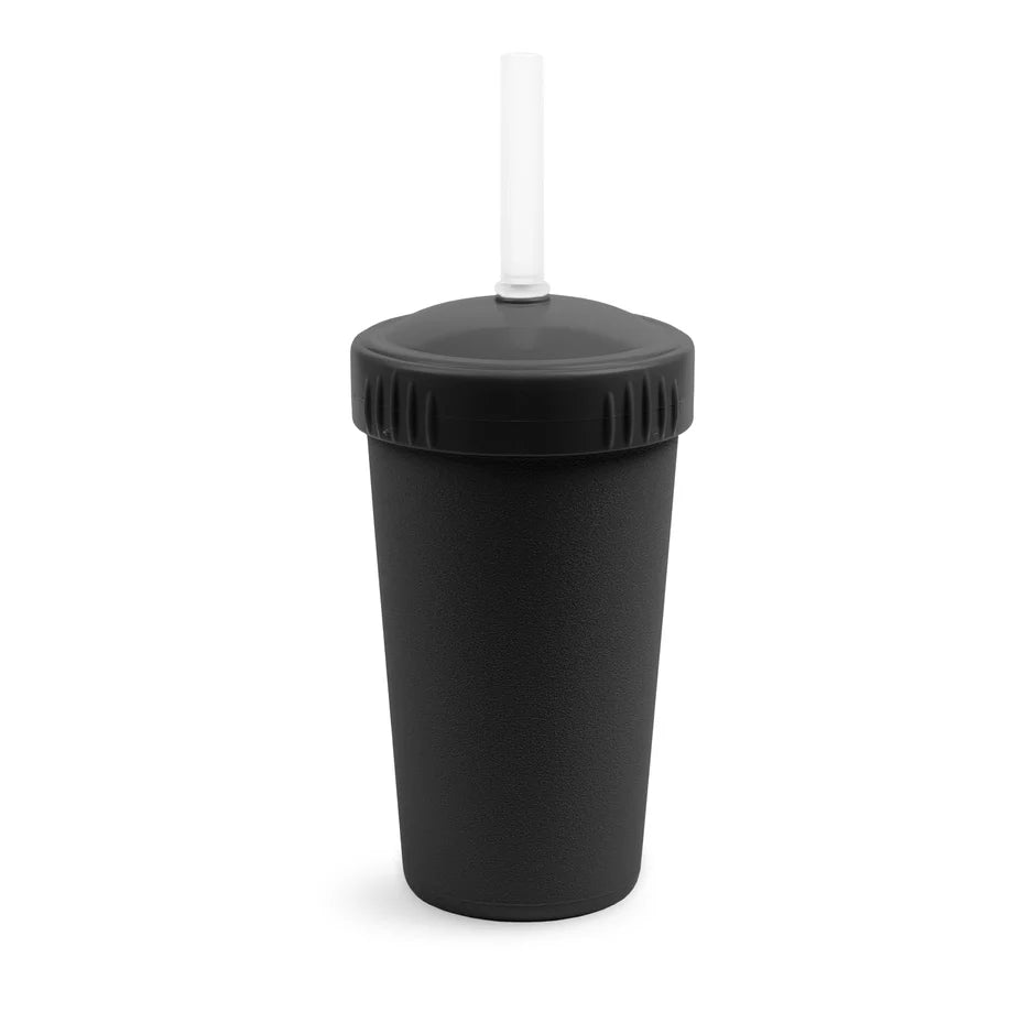 Re-Play Straw Cup with NEW No-Pull-Out Silicone Straw