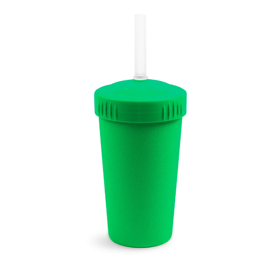 Re-Play Straw Cup with NEW No-Pull-Out Silicone Straw