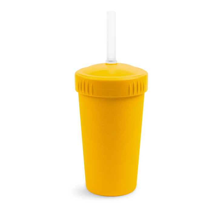 Re-Play Straw Cup with NEW No-Pull-Out Silicone Straw