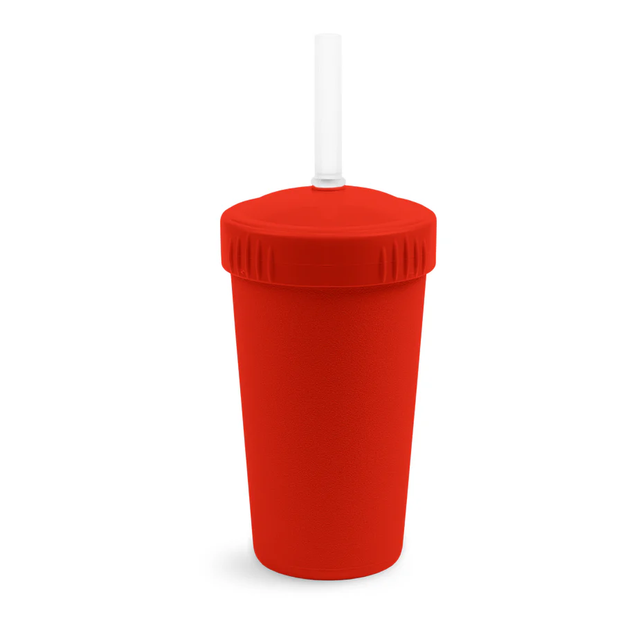 Re-Play Straw Cup with NEW No-Pull-Out Silicone Straw