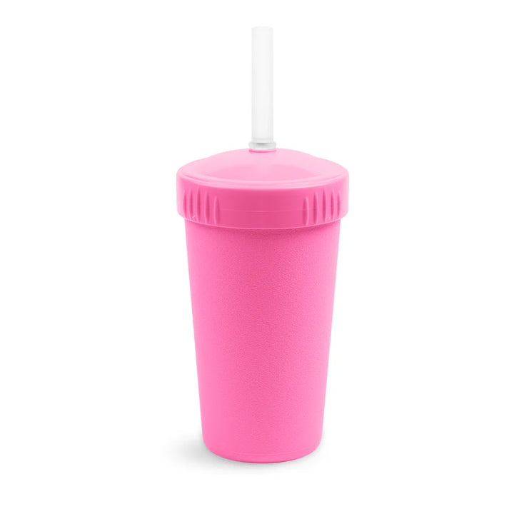 Re-Play Straw Cup with NEW No-Pull-Out Silicone Straw
