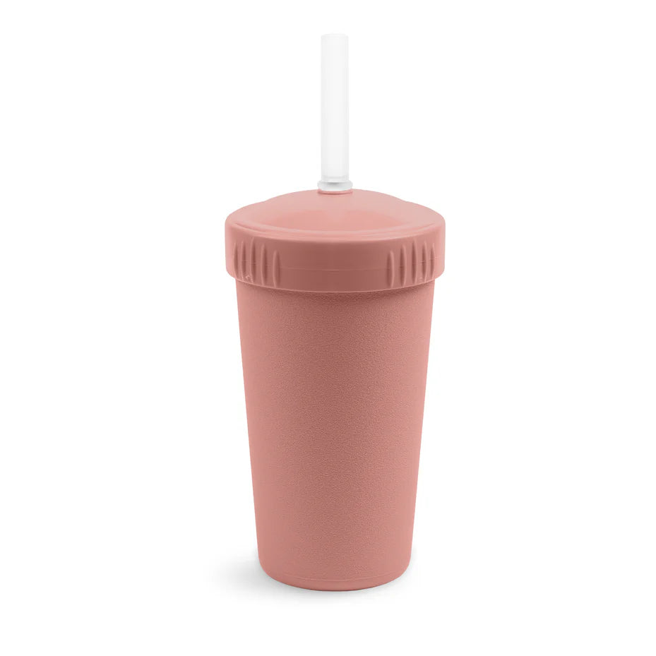 Re-Play Straw Cup with NEW No-Pull-Out Silicone Straw