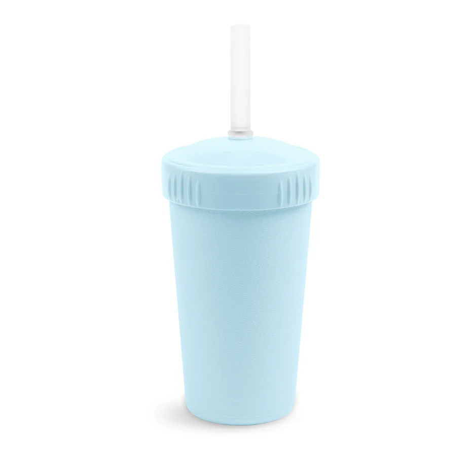 Re-Play Straw Cup with NEW No-Pull-Out Silicone Straw