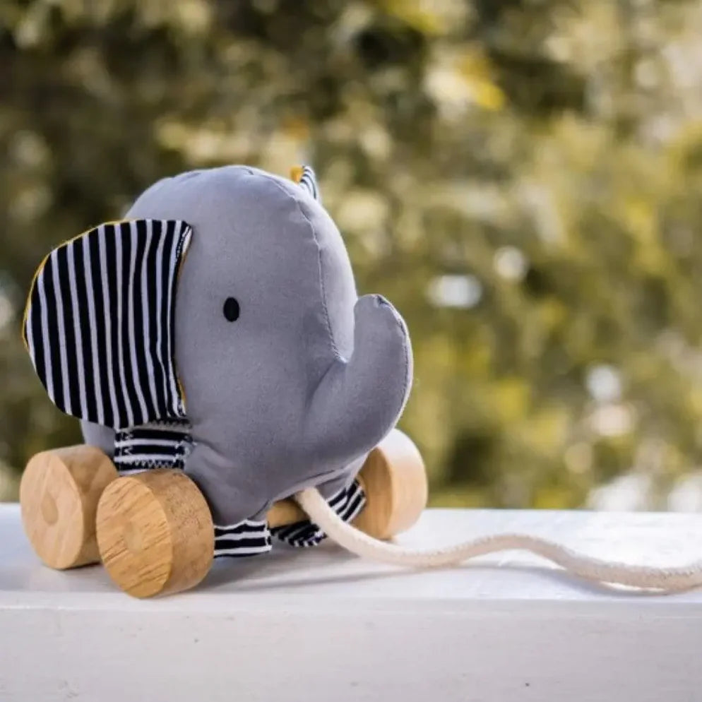 Tikiri Pull Along Elephant Toy