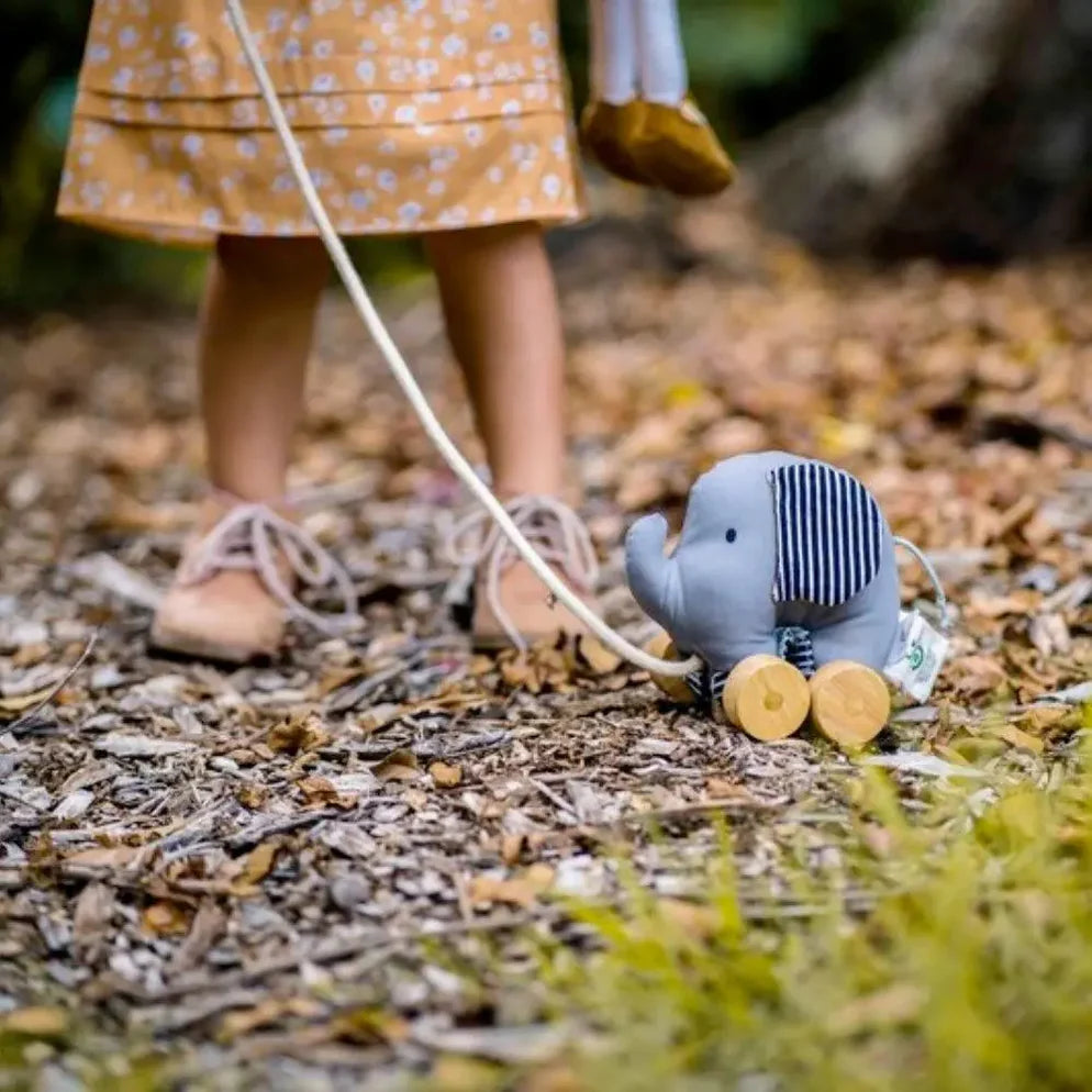 Tikiri Pull Along Elephant Toy