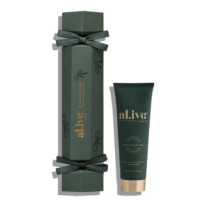 al.ive Body Hand Cream Christmas Cracker - Fig & Toasted Chestnut