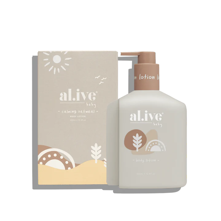 al.ive body Calming Oatmeal Baby Body Lotion