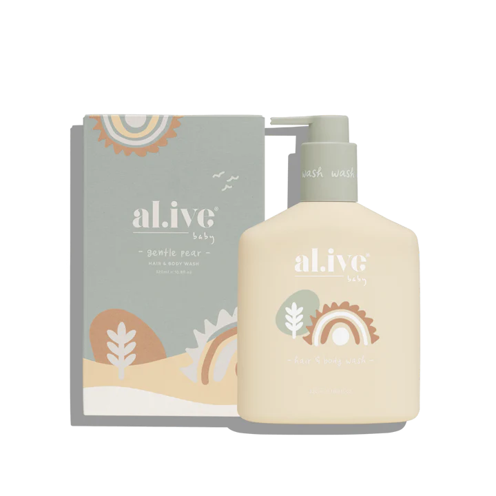 al.ive body Gentle Pear Baby Hair & Body Wash