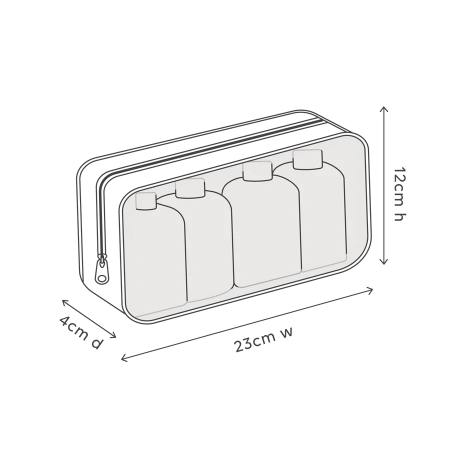 al.ive body Hair & Body Holiday Travel Pack Of 4