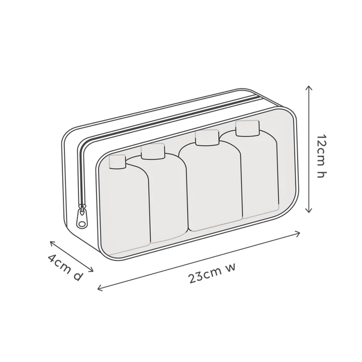 al.ive body Hair & Body Holiday Travel Pack Of 4