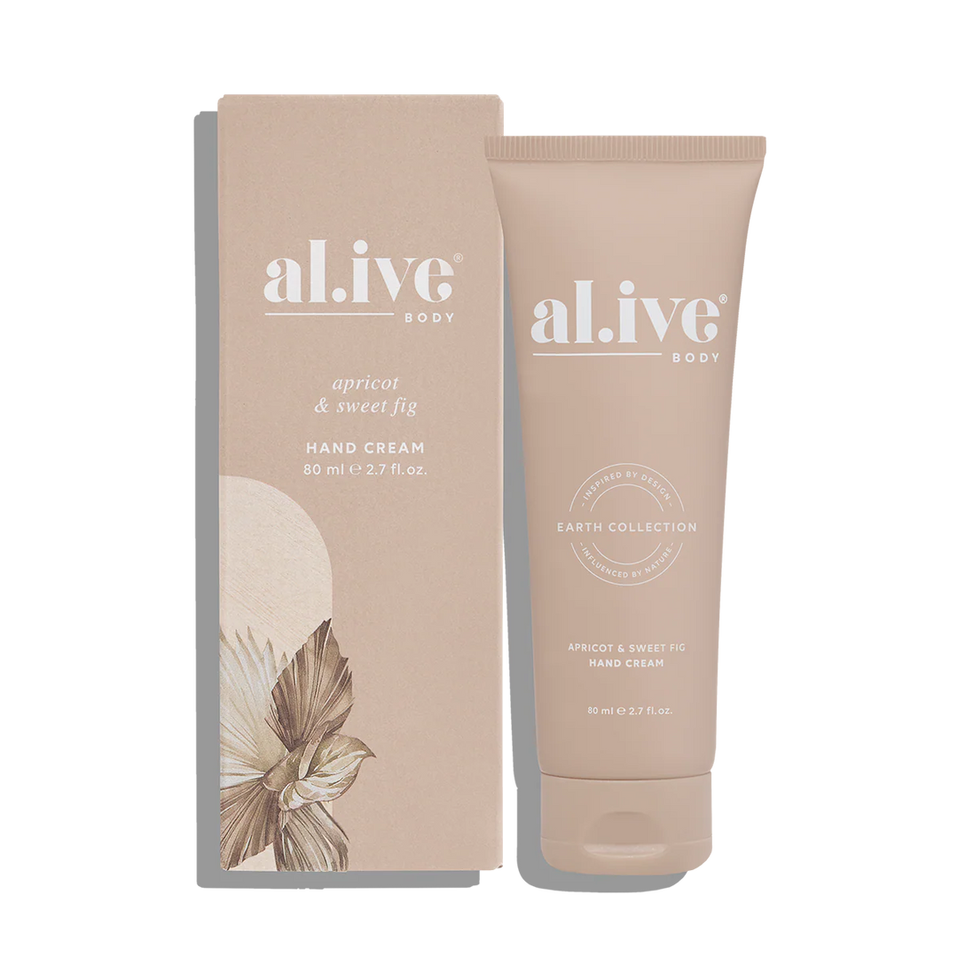 al.ive Body Hand Cream - Apricot & Sweet Fig
