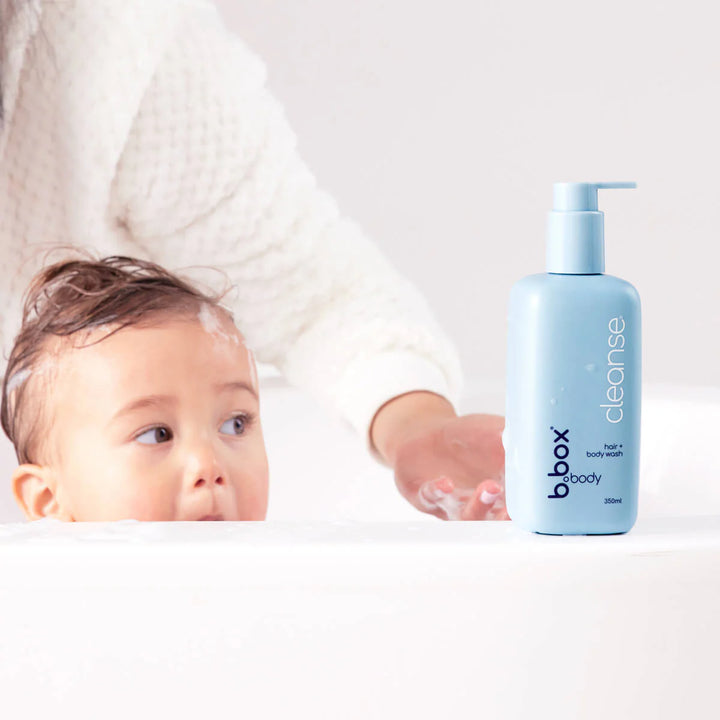 b.box Body Cleanse Gentle Baby Hair & Body Wash 350ml