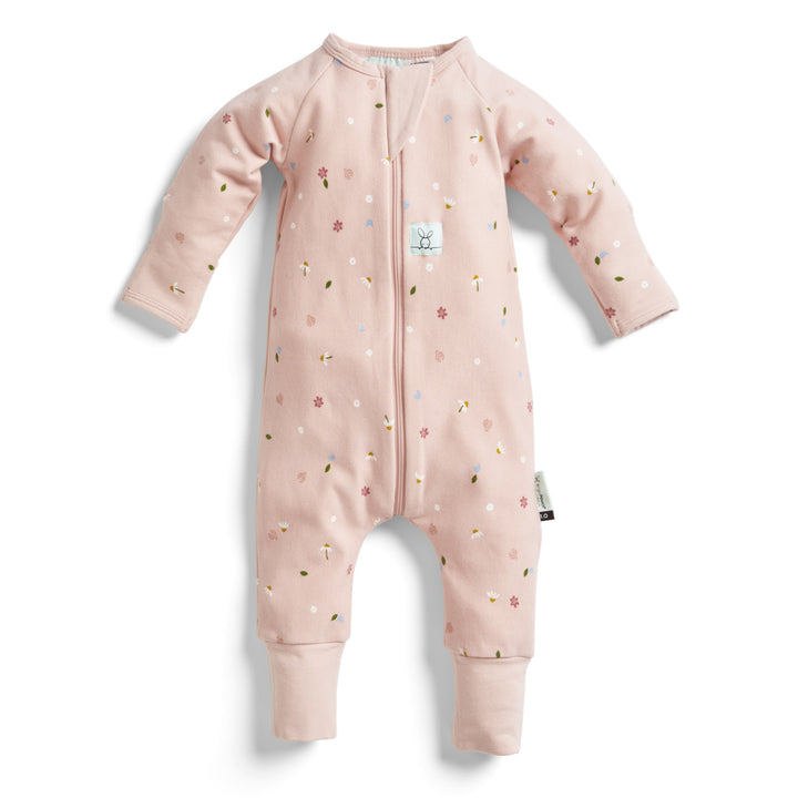 ergoPouch Layer | Long Sleeve Zip Bodysuit 0.2 TOG - Daisies