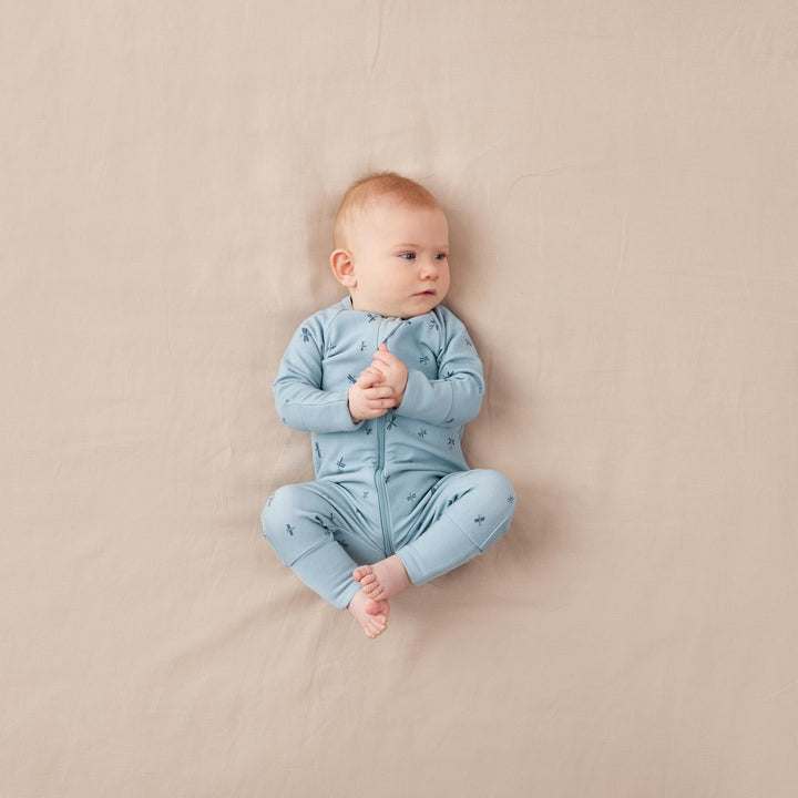 ergoPouch Layer | Long Sleeve Zip Bodysuit 0.2 TOG - Dragonflies