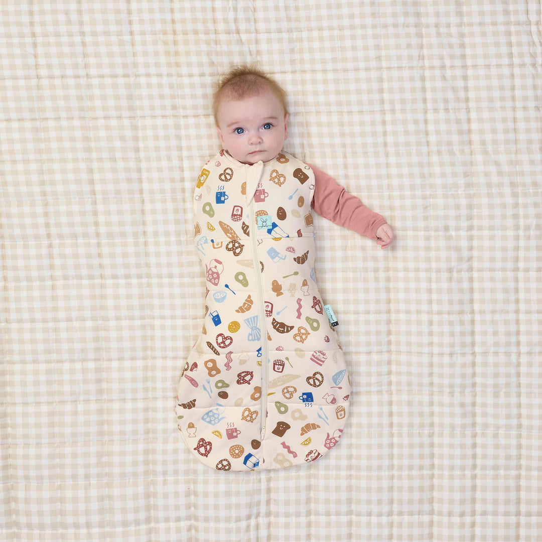 ergoPouch Cocoon Zip Swaddle Bag 2.5 TOG - Bon Appetit