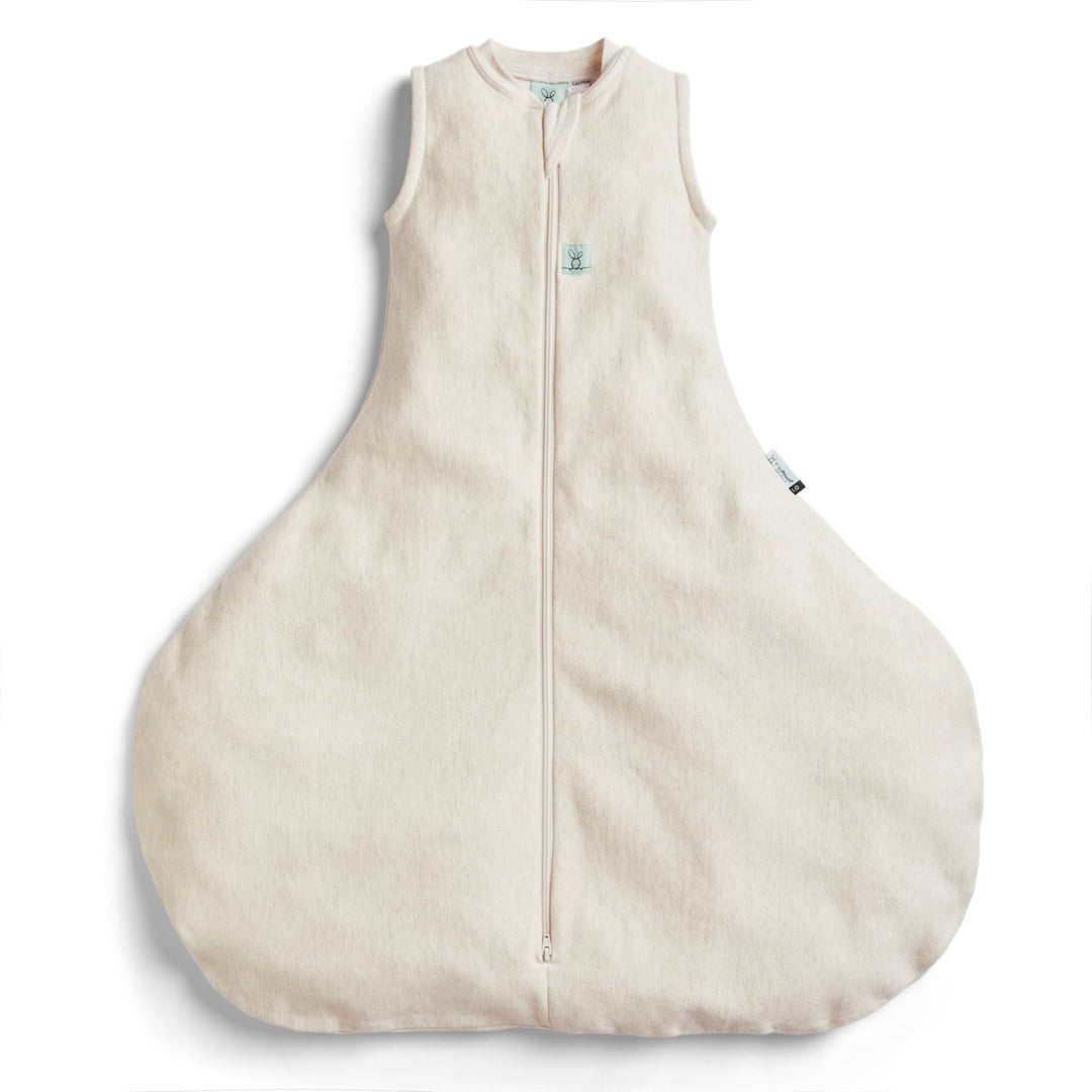 ergoPouch Hip Harness Jersey Sleeping Bag 1.0 TOG Oatmeal Marle