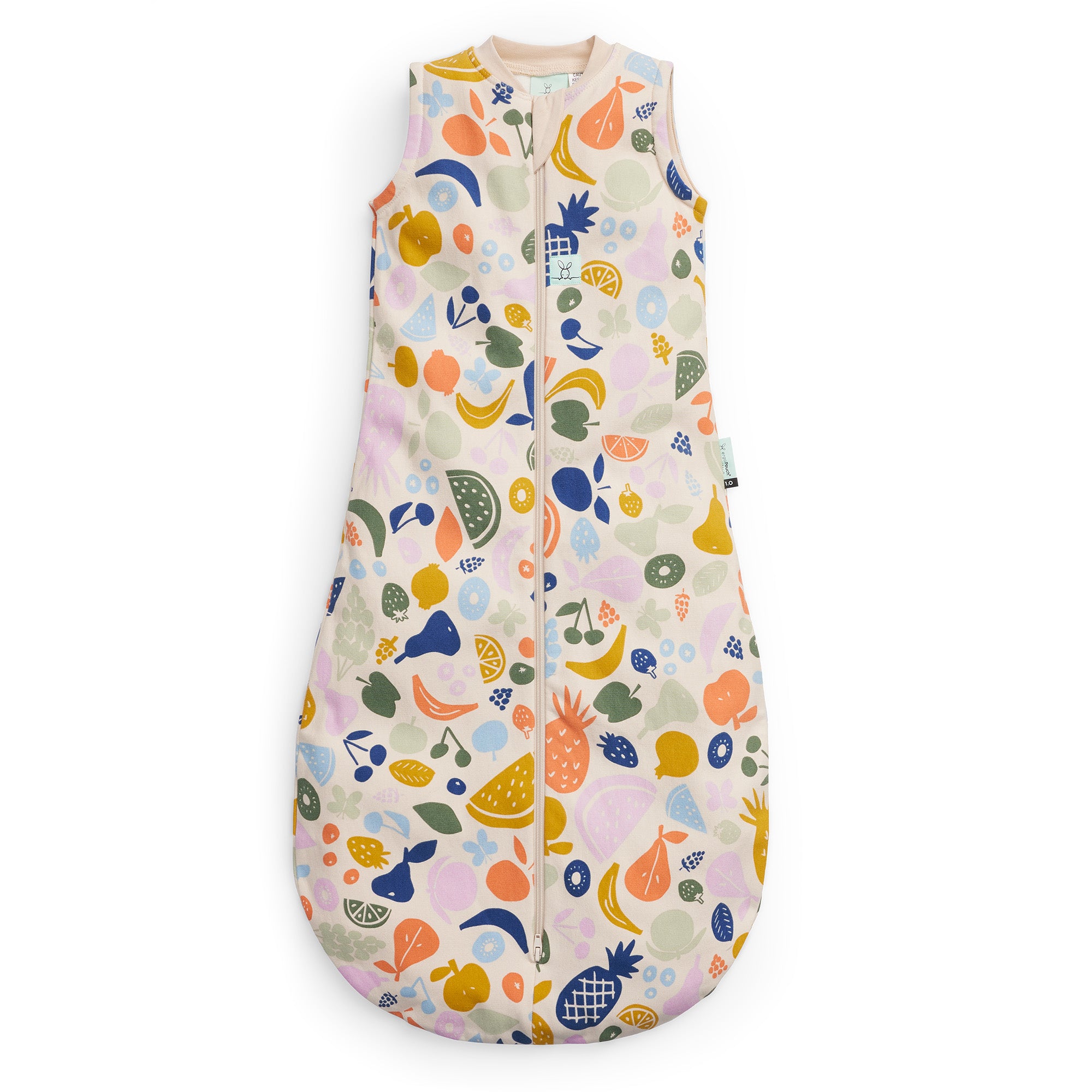 ErgoPouch Summer Jersey Sleeping Bag 0.2 TOG Fruit Salad The Thrifty Mumma