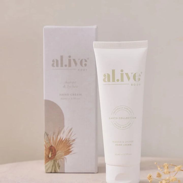 al.ive body Tinted Lip Butter & Hand Cream Bundle - Mango & Lychee