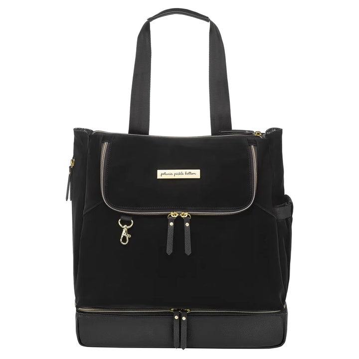 Pivot 2 in 1 Nappy Bag Tote & Backpack - Black