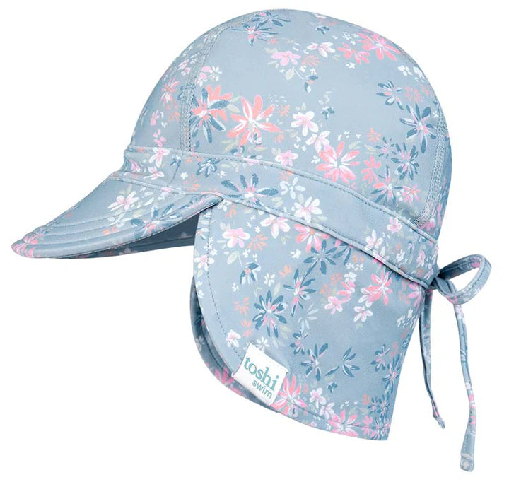 Toshi Swim Baby Flap Cap Classic | Athena Dusk