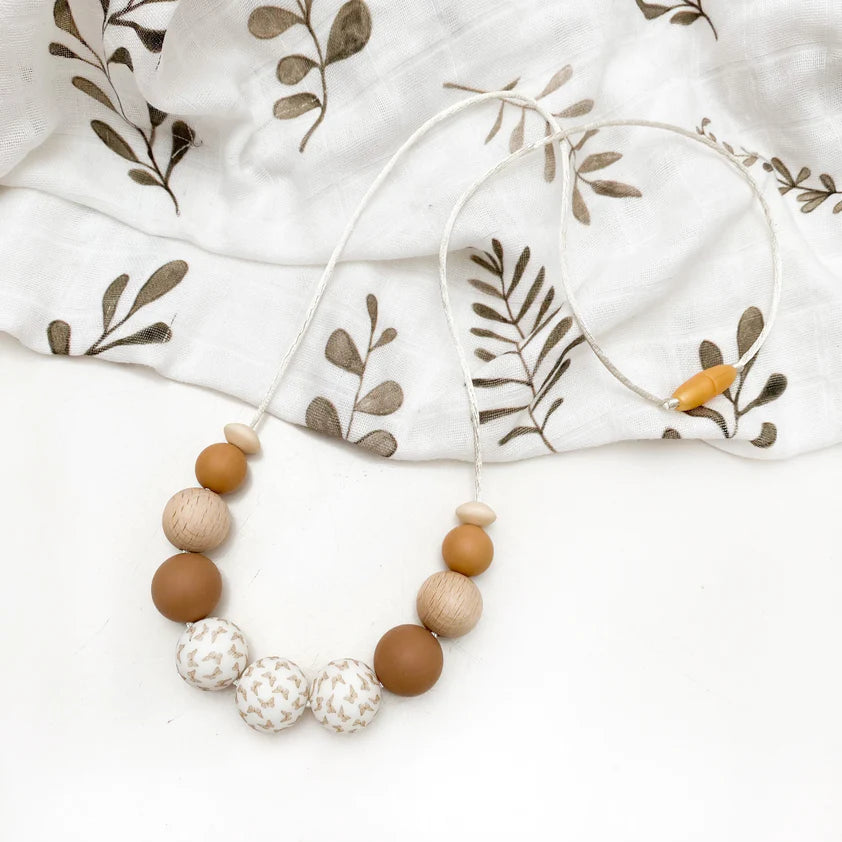 Spring Bloom Silicone Necklace - Boho Butterfly