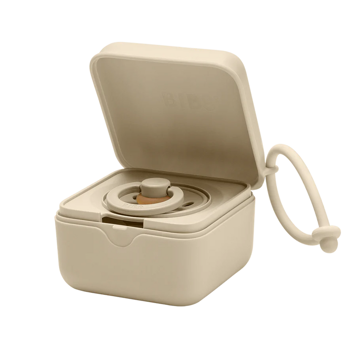 BIBS Paci Pod Pacifier Box - Vanilla