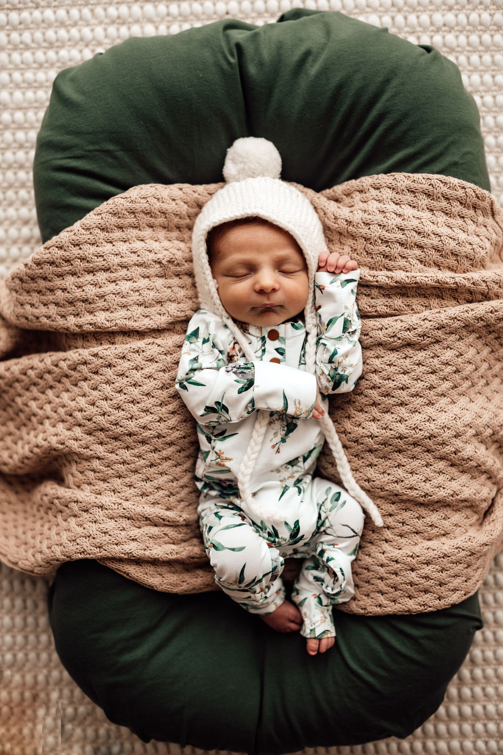 Snuggle Hunny Organic Growsuit - Eucalypt Size 0
