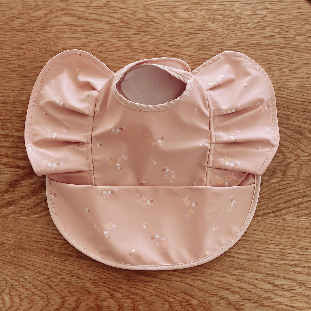 Snuggle Hunny Waterproof Frill Snuggle Bib - Daisy