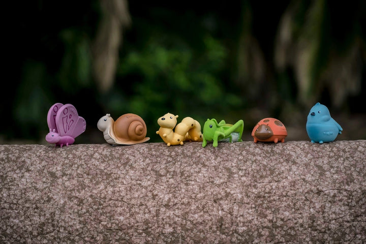 Tikiri My First Garden Friends Natural Rubber Toys