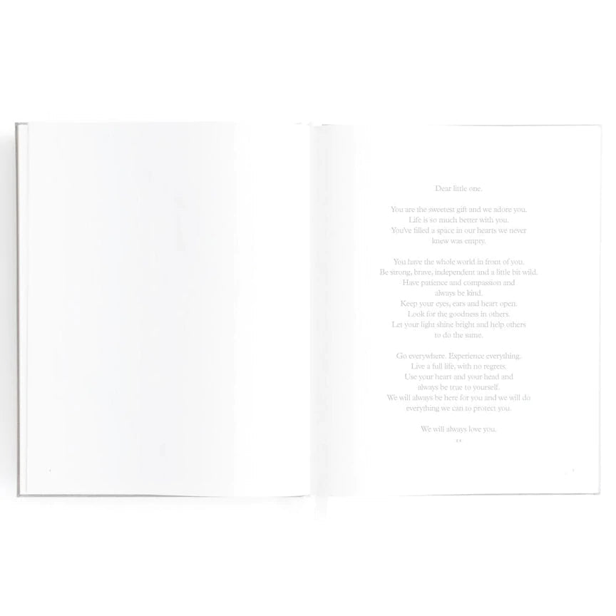 Fox & Fallow Baby Record Book - Biscuit