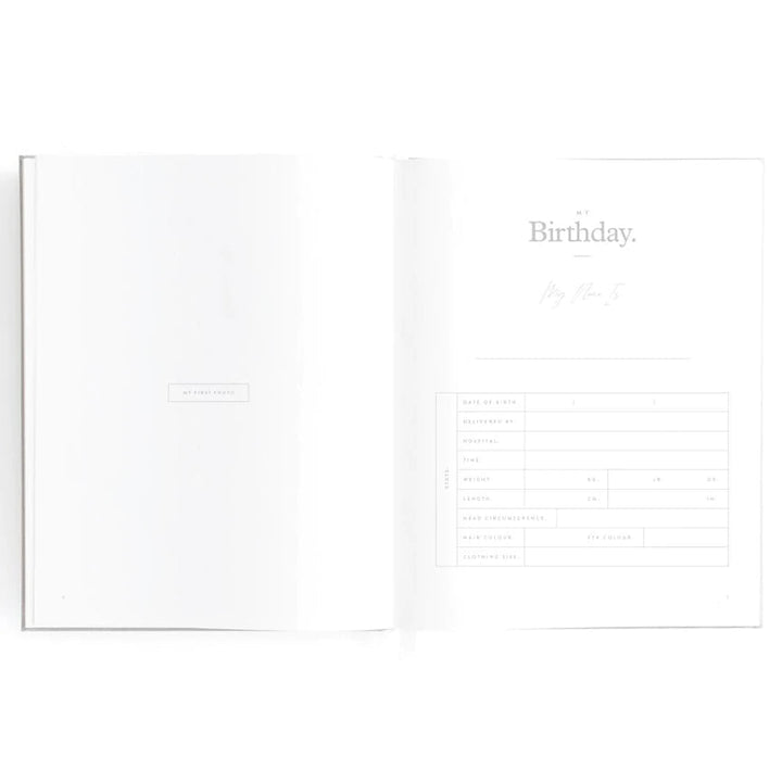 Fox & Fallow Baby Record Book - Biscuit