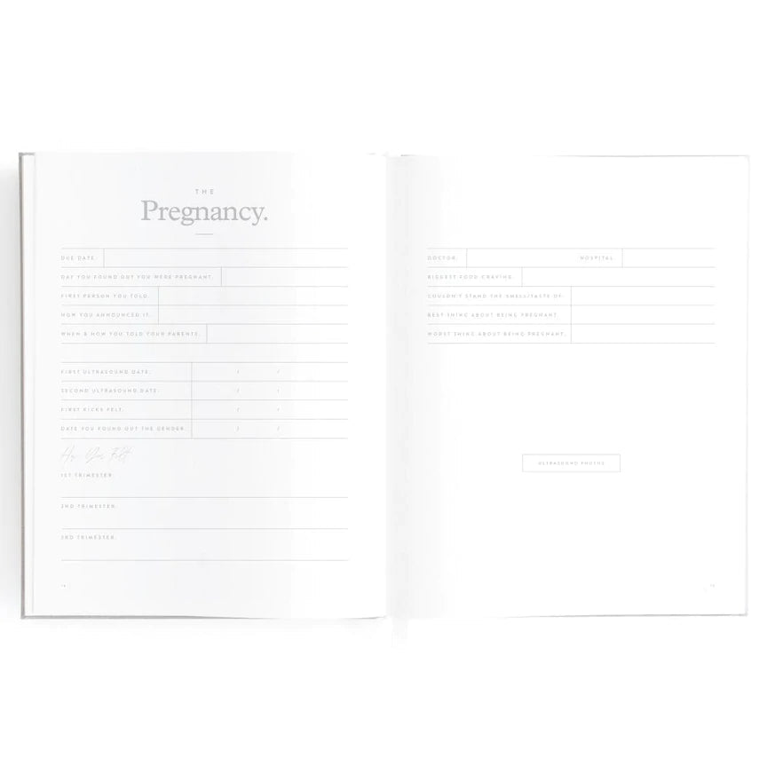 Fox & Fallow Baby Record Book - Buttermilk