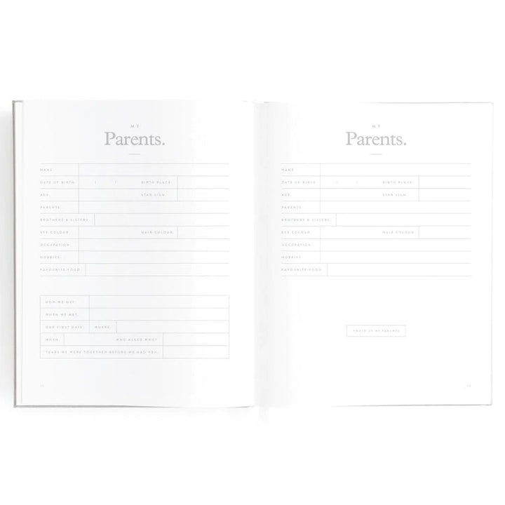 Fox & Fallow Baby Record Book - Biscuit