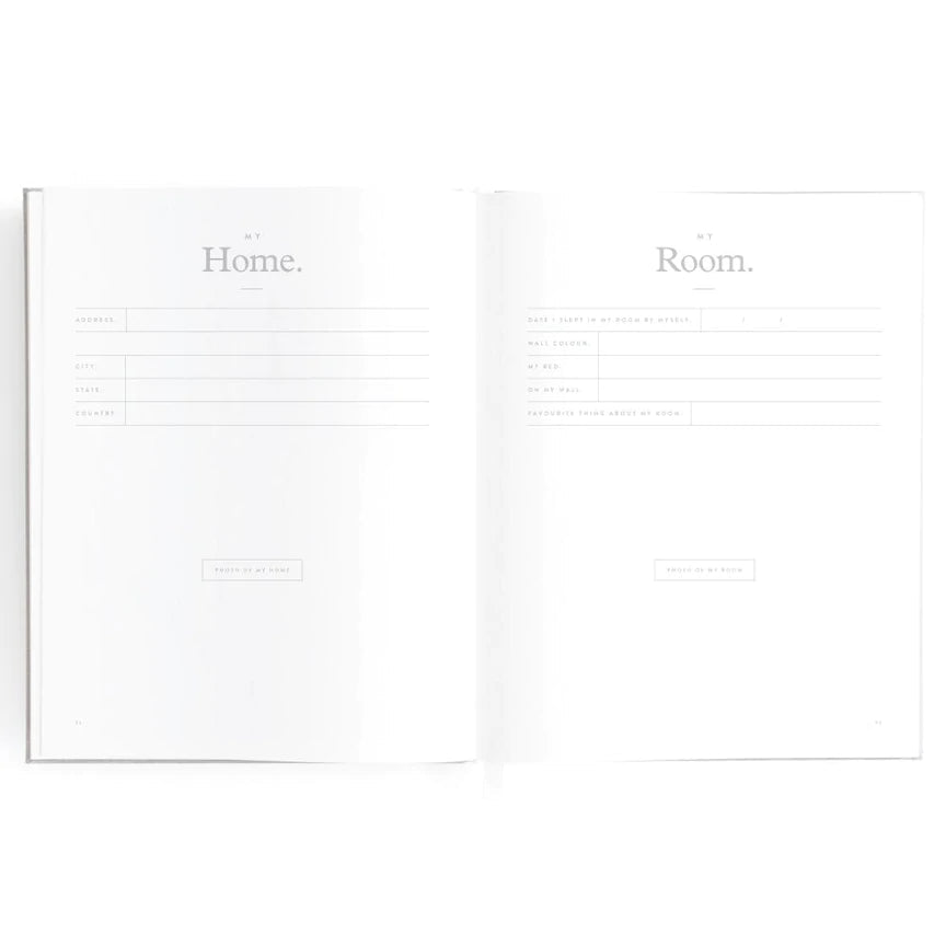 Fox & Fallow Baby Record Book - Biscuit