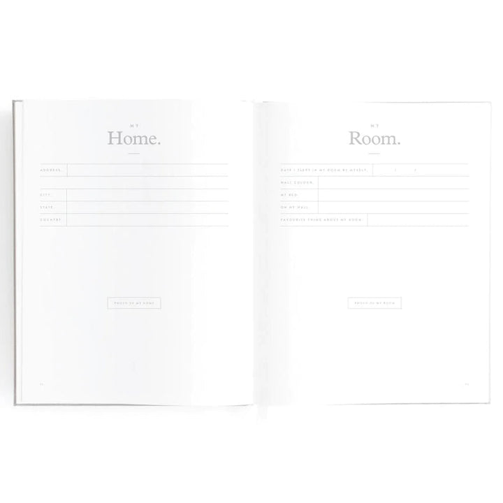 Fox & Fallow Baby Record Book - Biscuit